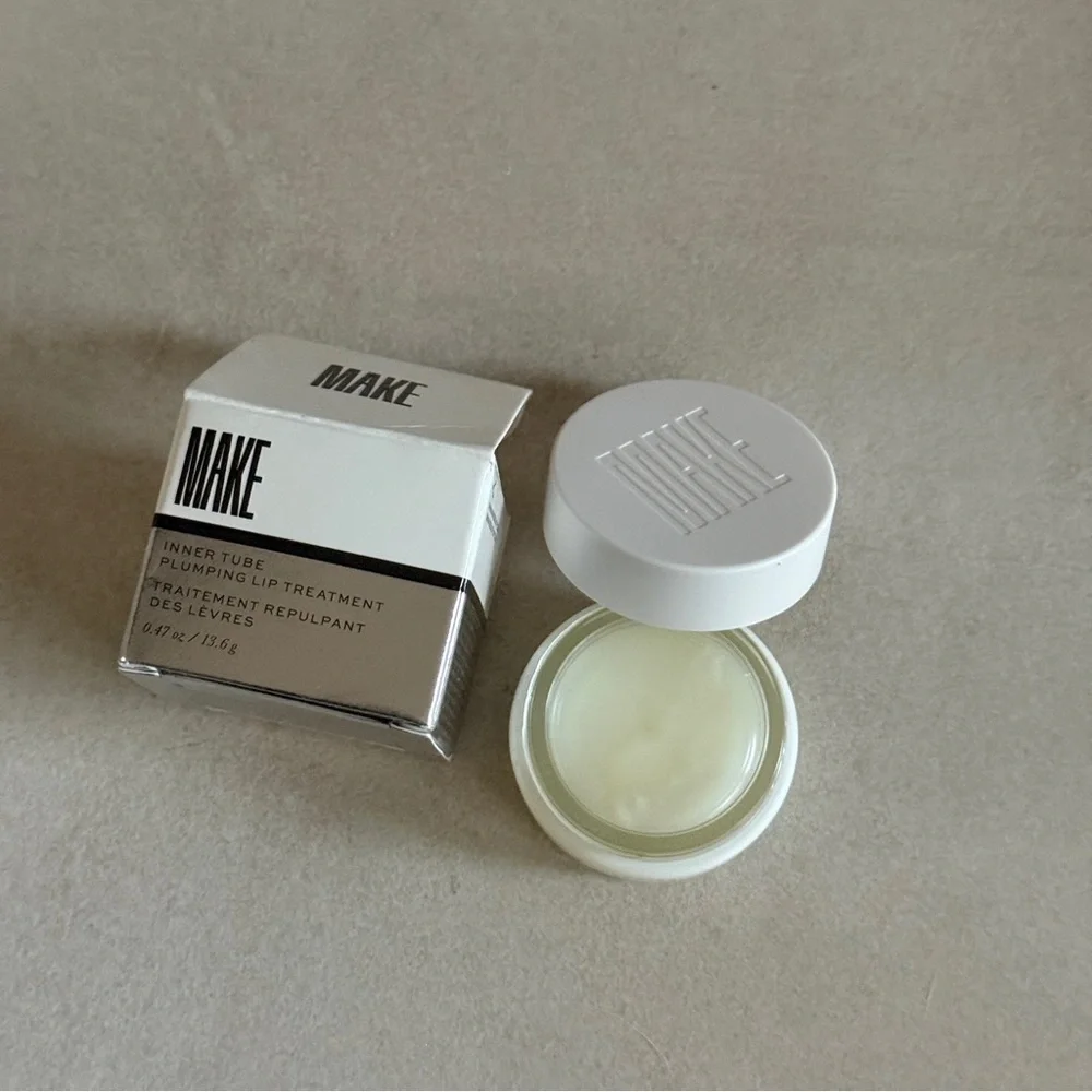 MAKE Beauty Inner Tube Plumping Lip Treatment Clear Hydrating Balm